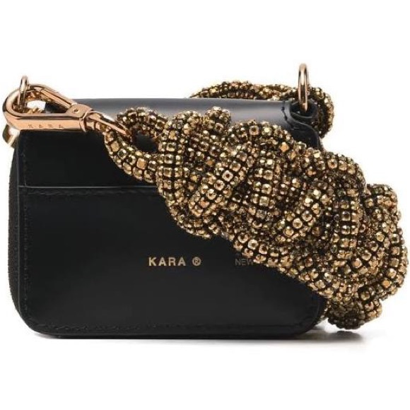 Kara gem embellished-strap shoulder bag - Picture 1 of 5